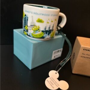 Starbucks Disney Parks You Are Here Hollywood Studios Mug Ornament Toy Story